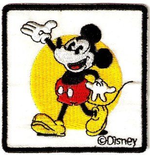 Mickey Mouse hands in air with sunset sunrise Embroidered Iron On / Sew On Patch   Disney: Everything Else