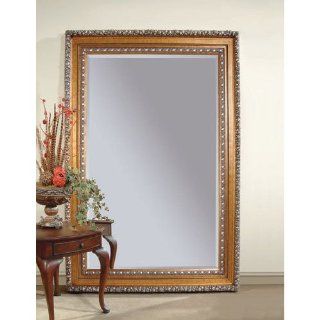 Shop Stunning Mirror in Vintage Gold and Silver Leaf at the  Home Dcor Store