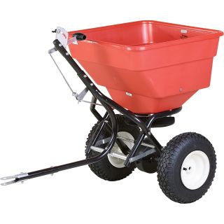 EarthWay Ev-N-Spred Tow-Behind Broadcast Spreader — 100-Lb. Capacity, Model# 2170T  Lawn Spreaders