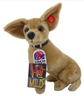 Authentic Taco Bell Chihuahua Talking Plush Dog Toy 11": Toys & Games