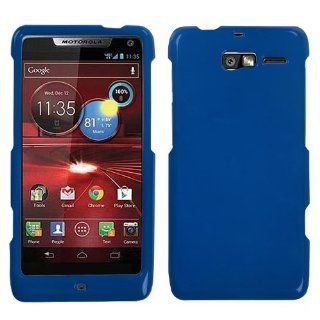 Asmyna MOTXT907HPCSO003NP Premium Durable Protective Case for Motorola Droid Razr M XT907   1 Pack   Retail Packaging   Dark Blue Cell Phones & Accessories