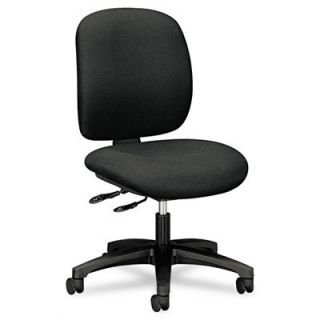 HON Mid Back Multi Task Swivel / Tilt Office Chair HON5903AB10T Fabric: Black
