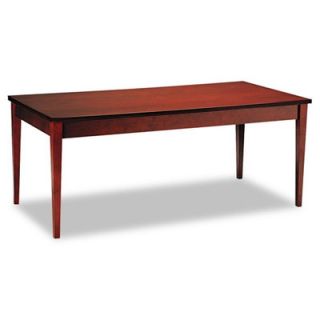 Mayline Luminary Series Wood Veneer Table Desk MLNLTD72C Finish: Cherry