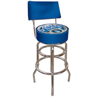Trademark Global United States Air Force Bar Stool with Cushion MIL1100 USAF