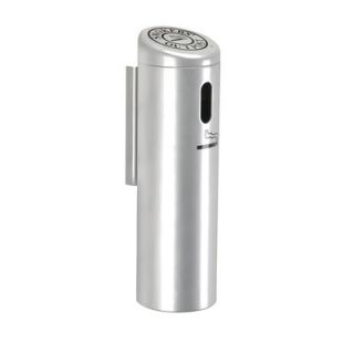 Commercial Zone Wall Mounted Locking Ashtray with Swivel Cigarette Receptacle