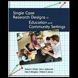 Single Case Research Design in Educ and 