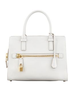 Charlotte Leather Small Tote Bag   Tom Ford