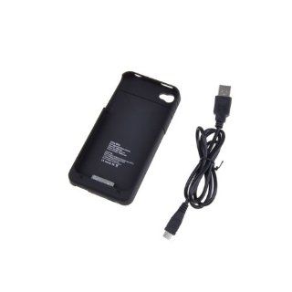BestDealUSA 1900mAh External Backup Battery Charger Protect Case Cover For iPhone 4 4G 4S: Cell Phones & Accessories