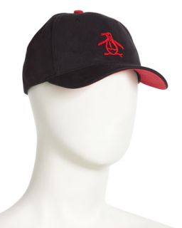 Twill Logo Baseball Hat, Licorice