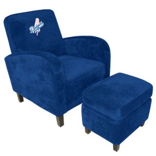 Imperial MLB Den Chair and Ottoman 6220 MLB Team: Los Angeles Dodgers