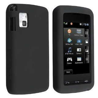LG Vu / CU920 / CU915 PREMIUM BLACK SILICONE SKIN CASE COVER: Cell Phones & Accessories