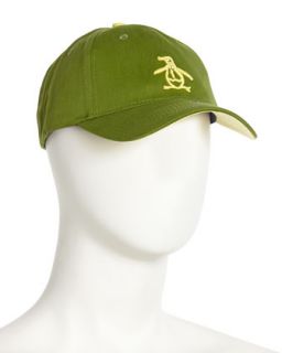 Twill Logo Baseball Hat, Grasshopper