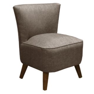 Skyline Furniture Groupie Mid Century Fabric Slipper Chair 99 1GRP Color: Gun