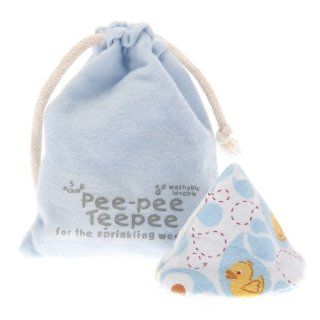 Pee pee Teepee for Sprinkling WeeWee   Rubber Ducky with Laundry Bag : Baby Diapering Gift Sets : Baby