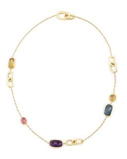 Murano Mix Stone & Link Station Necklace, 18   Marco Bicego
