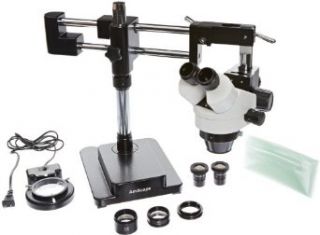 AmScope SM 4BZ FRL B 3.5 90x Stereo Industrial Inspection Boom Microscope: Electronics