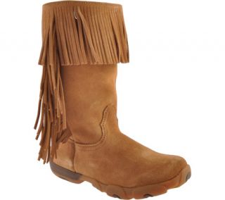 Twisted X Boots WDB0002   Natural Suede/Fringe/Sheep