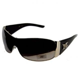 DG Sunglasses Shield 79009   Black Mirror Sports & Outdoors