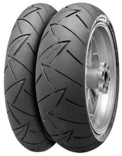 Continental ContiRoadAttack 2 Sport/Touring Motorcycle Tire Front 120/70 17: Automotive