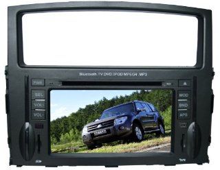 8 inch car dvd gps for Mitsubishi pajero v97/v93 (2008 2012) with steering wheel control+phonebook+3G internet + ipod+Vcdc+dualzone+wallpaper+free map : Vehicle Dvd Players : Car Electronics