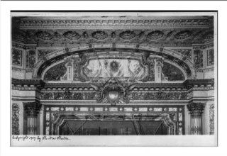 Historic Print (M): The New Theater, New York City: Proscenium  