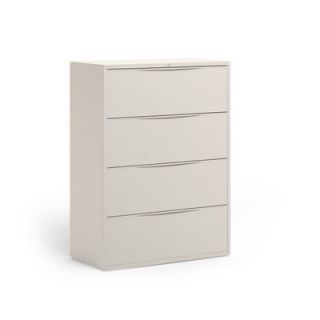 Mayline CSII 4 Drawer  File C845 44 Size 36 W, Finish Mist