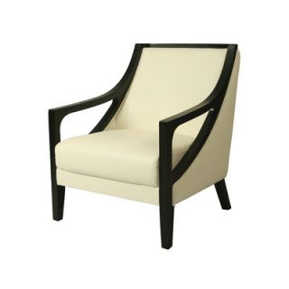 Pastel Furniture Fouquet Leather Arm Chair FQ 171 BB 84 Color: White