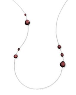 Sterling Silver Wonderland Grouped Gelato Station Necklace in Boysenberry 32  