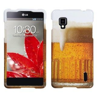 MYBAT LGLS970HPCIM909NP Slim and Stylish Snap On Protective Case for LG Optimus G LS970   Retail Packaging   Beer Food Fight Collection: Cell Phones & Accessories