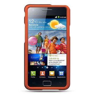 Orange Hard Cover Case for Samsung Omnia SCH i910 O 73: Cell Phones & Accessories