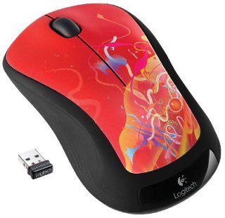 Logitech Wireless Mouse M310   Crimson Ribbons (910 003125): Computers & Accessories