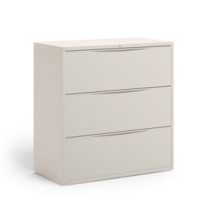 Mayline CSII 3 Drawer  File C843 42 Size 36 W, Finish Mist