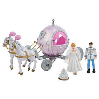 DISNEY OFFICIALLY LICENSED Cinderella Deluxe Wedding Play Set Toys & Games