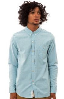 Bellfield Men's Society LS Buttondown Extra Extra Large Green at  Mens Clothing store Button Down Shirts