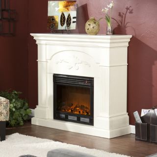 Wildon Home ® Lincoln Harvest Electric Fireplace CSN729E Finish: Ivory