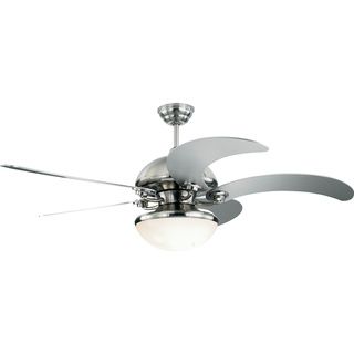 Monte Carlo Centrifica 52 inch 5 blade Silver Ceiling Fan