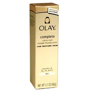 Olay Complete Ultra Rich Tinted Moisture Cream, 1.7 Ounce (Pack of 2) : Facial Moisturizers : Beauty