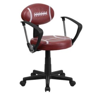 FlashFurniture Football Task Chair with Arms BT 6181 FOOT A GG