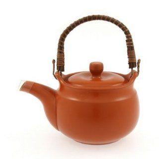 Tokoname Red Dobin Tea Pot: Kitchen & Dining