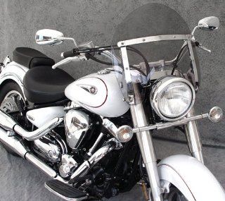 Genuine Yamaha O.E.M. Raider, V Star 950, and V Star 1100/650 Classic SwitchBlade Shorty Tinted Windshield by National Cycle pt# STR 0SS56 12 23: Automotive