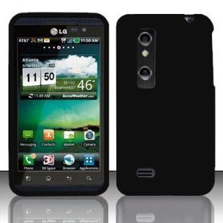 Black Soft Silicon Skin Case Cover for LG Thrill 4G P920: Cell Phones & Accessories