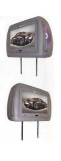 Gryphon MV PL920DVD G 9.2 Inch Replacement Headrest With DVD   Gray: Automotive
