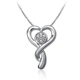 shaped ribbon pendant in sterling silver orig $ 99 00 now $ 84 15 add