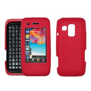 Red Soft Silicone Gel Skin Case Cover for Samsung Rogue SCH U960: Cell Phones & Accessories