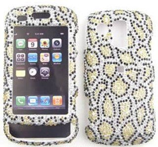 Samsung Rogue u960 Full Diamond Crystal, Leopard Print Full Rhinestones/Diamond/Bling/Divas   Hard Case/Cover/Faceplate/Snap On/Housing/Protector: Cell Phones & Accessories