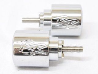 Silver Honda "RR" Engraved Bar Ends Weights Sliders   CBR 600 900 929 954 1000 "RR" and More! (1987 2013): Automotive