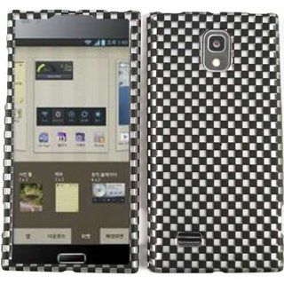 For Lg Optimus Lte Ii Vs930 Black White Checkers Embossed Case Accessories: Cell Phones & Accessories