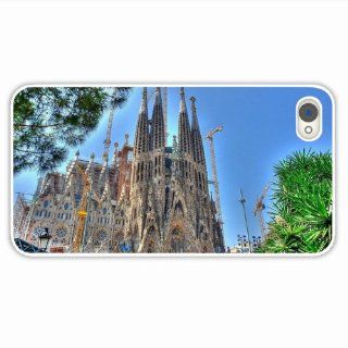 Make Phone Cases Iphone 4 4S City Building Fantastic Light Gothic World Of Lover Gift White Cell Phone Skin For Teen Girls: Cell Phones & Accessories