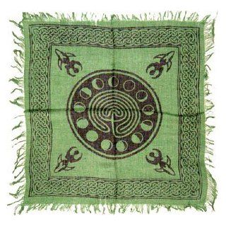 Tarot/altar Cloth   Celtic Design with Goddess and Phases of the Moon: Health & Personal Care
