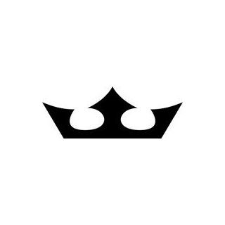 Princess Crown Stencil   18 inch (at longest point)   7.5 mil standard: Industrial & Scientific